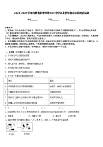 2023-2024学年吉林省长春市第103中学九上化学期末达标测试试题含答案