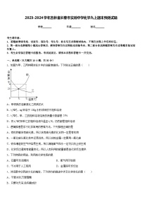 2023-2024学年吉林省长春市实验中学化学九上期末预测试题含答案