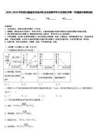 2023-2024学年四川省南充市高坪区会龙初级中学九年级化学第一学期期末调研试题含答案