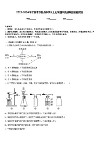 2023-2024学年吴忠市重点中学九上化学期末质量跟踪监视试题含答案