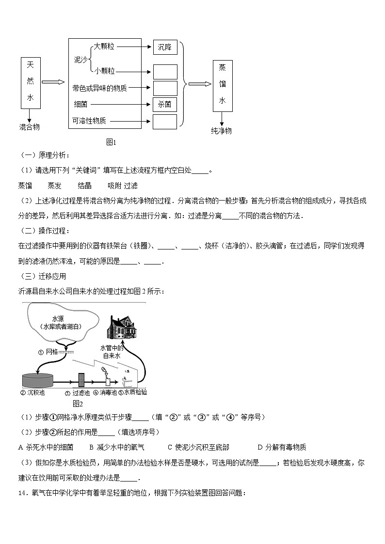 2023-2024学年四川省乐山市名校化学九年级第一学期期末联考模拟试题含答案第3页
