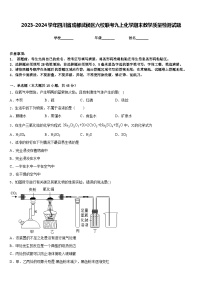 2023-2024学年四川省成都武侯区六校联考九上化学期末教学质量检测试题含答案