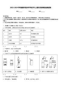 2023-2024学年固原市重点中学化学九上期末质量跟踪监视试题含答案