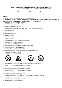 2023-2024学年四川省阿坝市化学九上期末综合测试模拟试题含答案