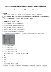 2023-2024学年四川省眉山市丹棱县九年级化学第一学期期末经典模拟试题含答案