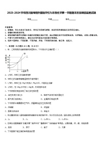 2023-2024学年四川省绵阳外国语学校九年级化学第一学期期末质量跟踪监视试题含答案