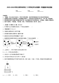 2023-2024学年天津市和平区二十中学化学九年级第一学期期末考试试题含答案