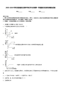 2023-2024学年安徽省安庆四中学化学九年级第一学期期末质量检测模拟试题含答案