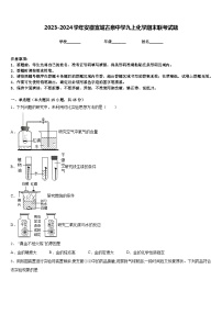 2023-2024学年安徽宣城古泉中学九上化学期末联考试题含答案