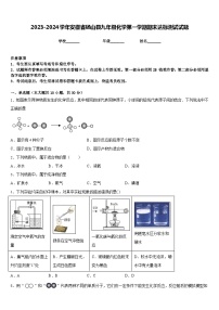 2023-2024学年安徽省砀山县九年级化学第一学期期末达标测试试题含答案