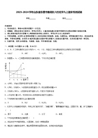 2023-2024学年山东省东营市垦利区六校化学九上期末检测试题含答案