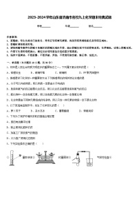 2023-2024学年山东省济南市名校九上化学期末经典试题含答案