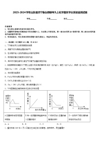 2023-2024学年山东省济宁鱼台县联考九上化学期末学业质量监测试题含答案