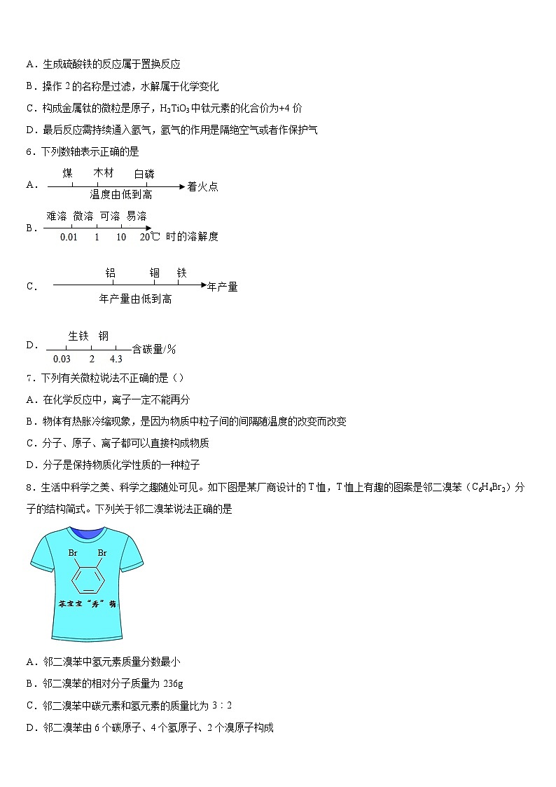 2023-2024学年山东省济宁微山县联考化学九上期末监测模拟试题含答案第2页