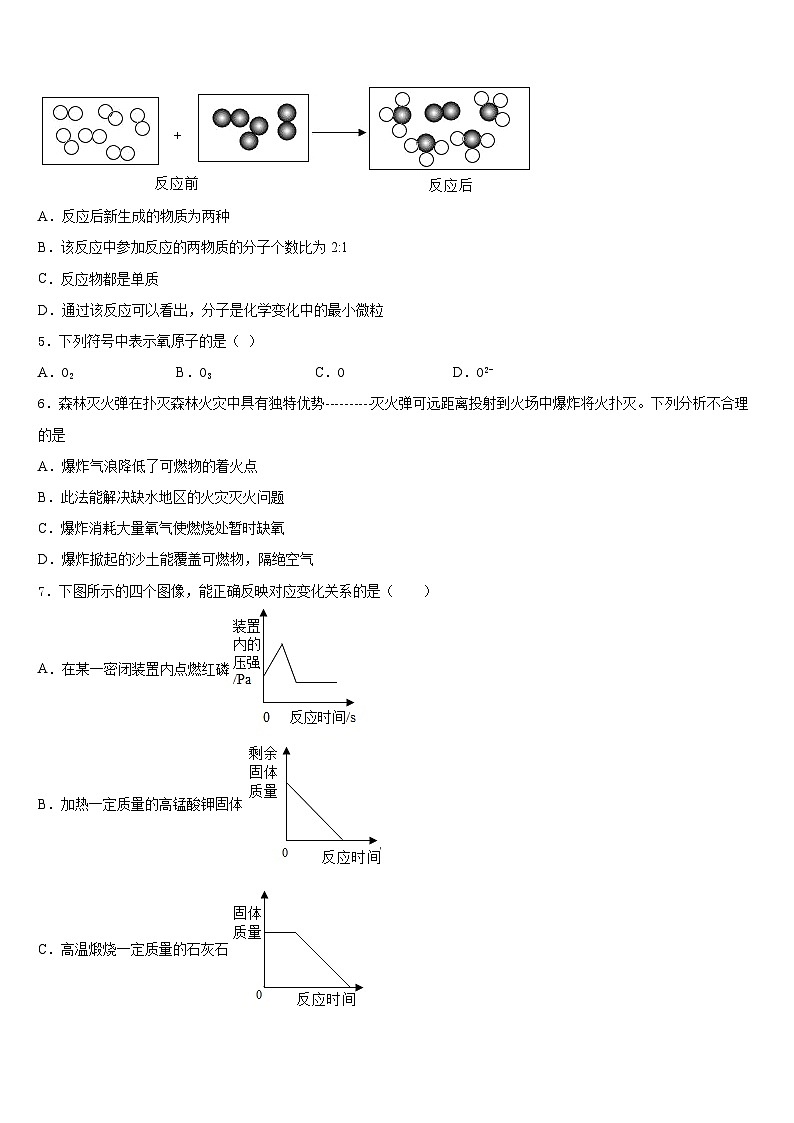 2023-2024学年山东省青岛市黄岛十中学化学九上期末教学质量检测试题含答案第2页