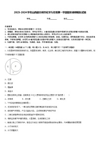 2023-2024学年山西省忻州市化学九年级第一学期期末调研模拟试题含答案