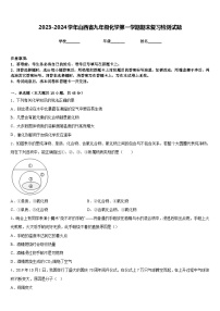 2023-2024学年山西省九年级化学第一学期期末复习检测试题含答案