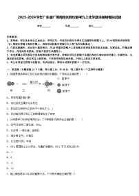 2023-2024学年广东省广州海珠区四校联考九上化学期末调研模拟试题含答案