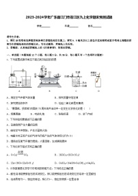 2023-2024学年广东省江门市蓬江区九上化学期末预测试题含答案