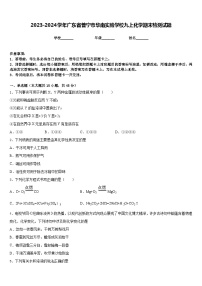 2023-2024学年广东省普宁市华南实验学校九上化学期末检测试题含答案