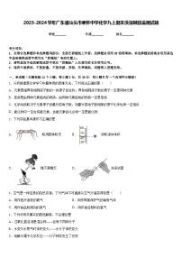 2023-2024学年广东省汕头市聿怀中学化学九上期末质量跟踪监视试题含答案