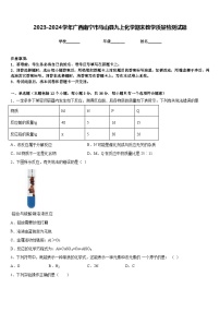 2023-2024学年广西南宁市马山县九上化学期末教学质量检测试题含答案