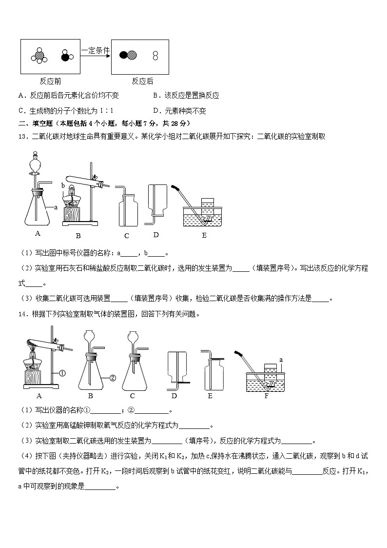 2023-2024学年江苏省大丰区金丰路初级中学九年级化学第一学期期末教学质量检测模拟试题含答案第3页