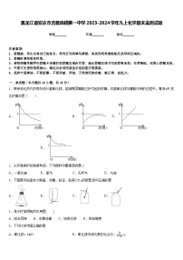 黑龙江省安达市吉星岗镇第一中学2023-2024学年九上化学期末监测试题含答案