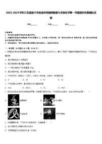 2023-2024学年江苏省宜兴市宜城环科园教联盟九年级化学第一学期期末经典模拟试题含答案