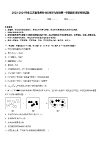 2023-2024学年江苏省常州市七校化学九年级第一学期期末质量检测试题含答案