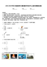 2023-2024学年江苏省扬州市江都区国际学校化学九上期末经典模拟试题含答案