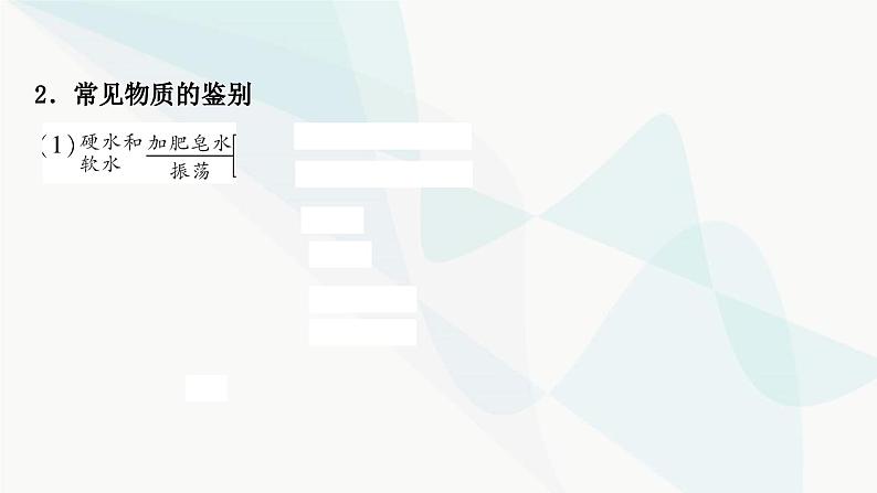 鲁教版中考化学复习第八单元海水中的化学重难突破10物质的检验与鉴别课件第7页