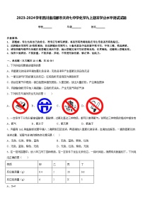 2023-2024学年四川省成都市天府七中学化学九上期末学业水平测试试题含答案