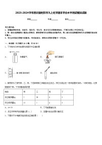 2023-2024学年四川省射洪市九上化学期末学业水平测试模拟试题含答案