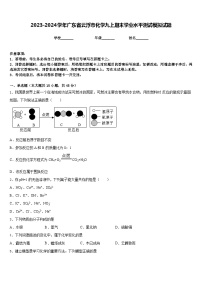 2023-2024学年广东省云浮市化学九上期末学业水平测试模拟试题含答案