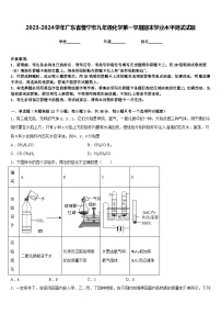 2023-2024学年广东省普宁市九年级化学第一学期期末学业水平测试试题含答案