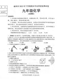 湖南省郴州市2023-2024学年九年级上学期1月期末化学试题