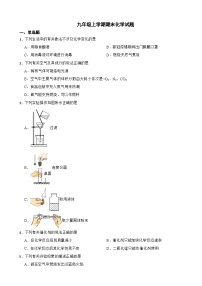 河北省秦皇岛市海港区2023年九年级上学期期末化学试题附答案