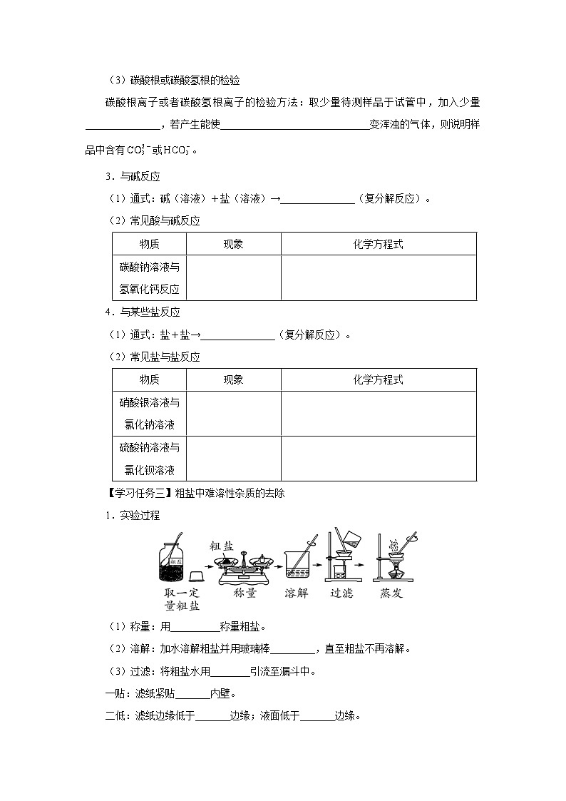 【人教版】九下化学  第十一单元 盐化肥（单元复习）（课件+教案+导学案+分层练习）03