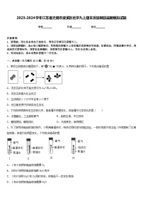 2023-2024学年江苏省无锡市梁溪区化学九上期末质量跟踪监视模拟试题含答案