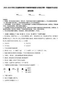 2023-2024学年江苏省泰州市泰兴市黄桥教育联盟九年级化学第一学期期末学业质量监测试题含答案