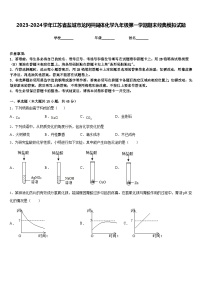 2023-2024学年江苏省盐城市龙冈共同体化学九年级第一学期期末经典模拟试题含答案