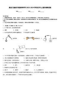 黑龙江省尚志市田家炳中学2023-2024学年化学九上期末调研试题含答案