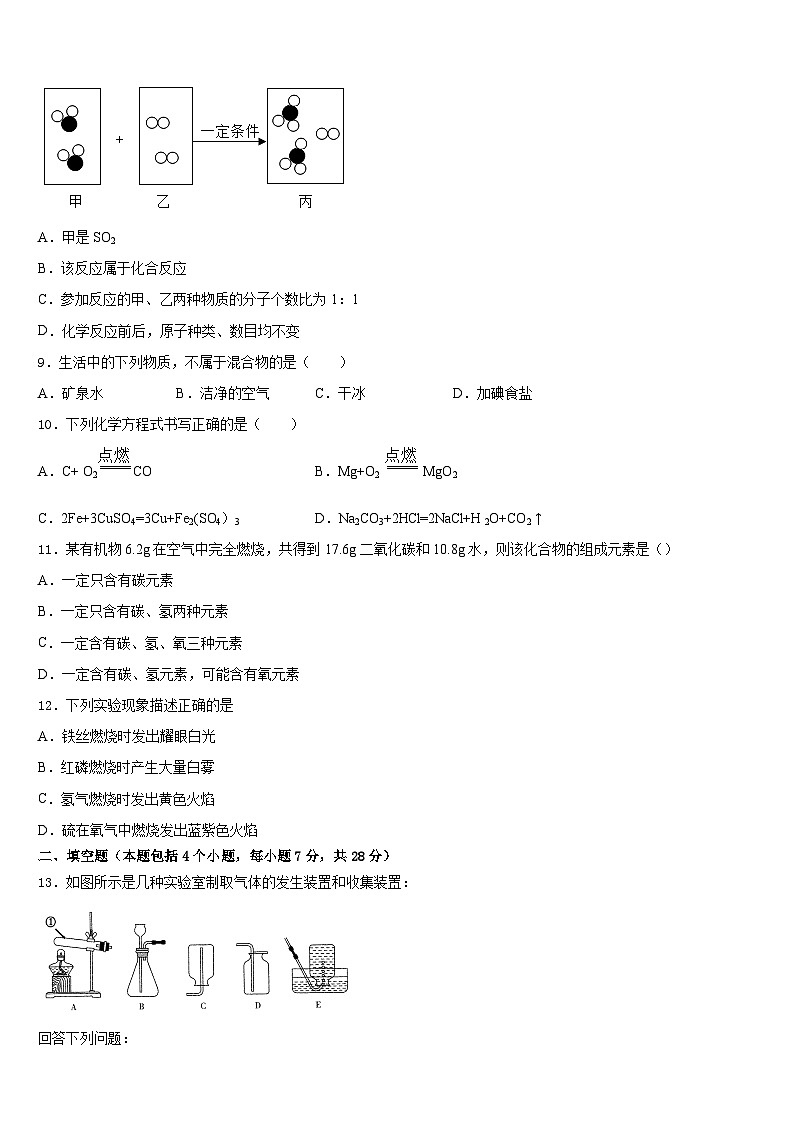 2023-2024学年河北省唐山市滦州市九上化学期末经典试题含答案第3页