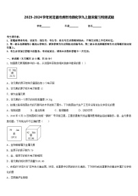 2023-2024学年河北省沧州市沧县化学九上期末复习检测试题含答案