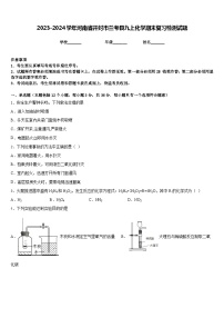 2023-2024学年河南省开封市兰考县九上化学期末复习检测试题含答案