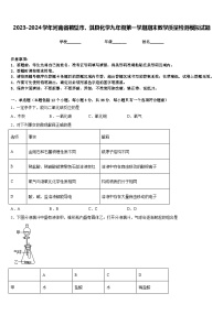 2023-2024学年河南省鹤壁市、淇县化学九年级第一学期期末教学质量检测模拟试题含答案