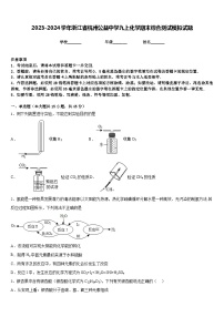 2023-2024学年浙江省杭州公益中学九上化学期末综合测试模拟试题含答案