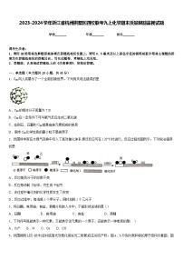 2023-2024学年浙江省杭州拱墅区四校联考九上化学期末质量跟踪监视试题含答案