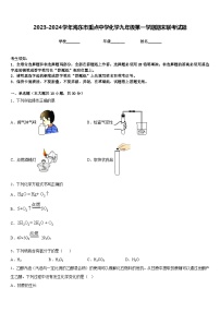 2023-2024学年海东市重点中学化学九年级第一学期期末联考试题含答案